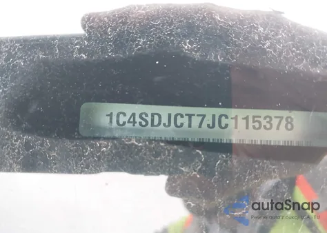 2018 Dodge Durango R/T z USA, uszkodzony, nr VIN 1C4SDJCT7JC115378